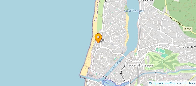 localisation de l'entreprise INDIVISION FAMILLE DEGARD  SOORTS-HOSSEGOR