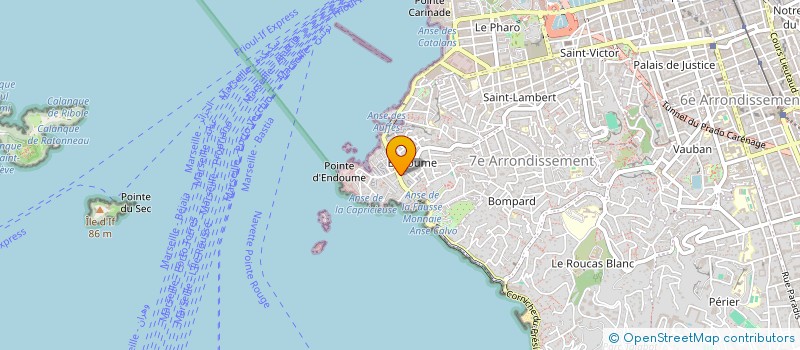 localisation de l'entreprise INDIVISION FAMILLE ESPIC à MARSEILLE