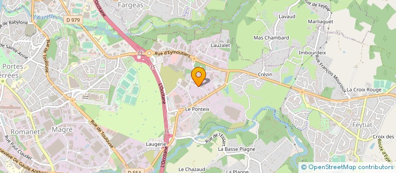 localisation de l'entreprise INDIVISION FAMILLE MATHIEU à FEYTIAT