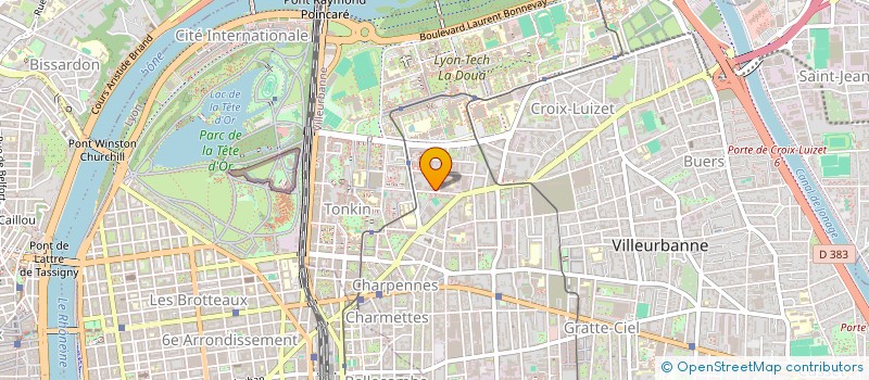 localisation de l'entreprise INDIVISION FARAH DAMIEN ET LANDRY MATHILDE  VILLEURBANNE