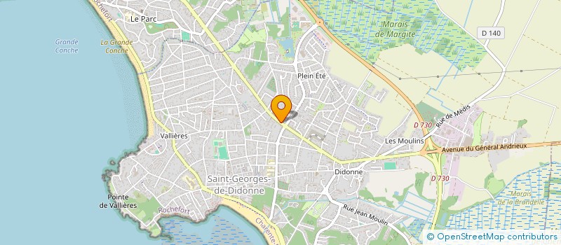 localisation de l'entreprise INDIVISION FARATS  SAINT-GEORGES-DE-DIDONNE