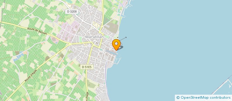 localisation de l'entreprise INDIVISION FARENC à MARSEILLAN