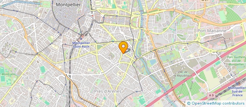 localisation de l'entreprise INDIVISION FARES SEMAAN-BAKA à MONTPELLIER