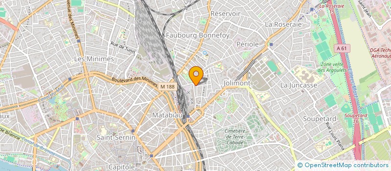 localisation de l'entreprise INDIVISION FARGAL HEBRARD à TOULOUSE