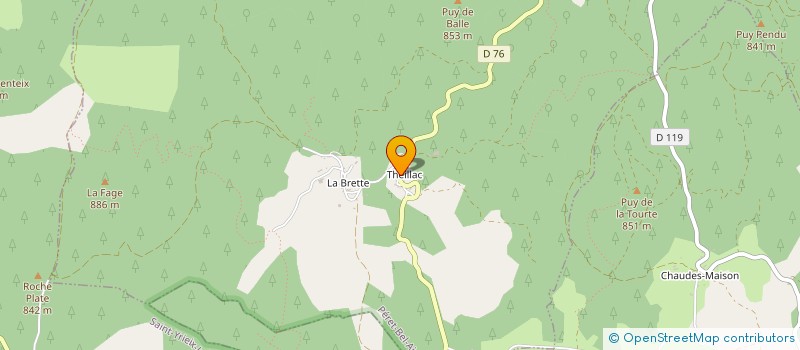 localisation de l'entreprise INDIVISION FARGES  PERET-BEL-AIR