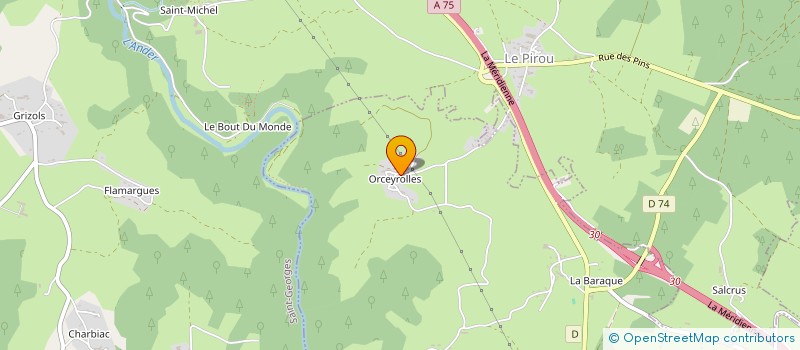 localisation de l'entreprise INDIVISION FARGES DE METGES à NEUVEGLISE-SUR-TRUYERE