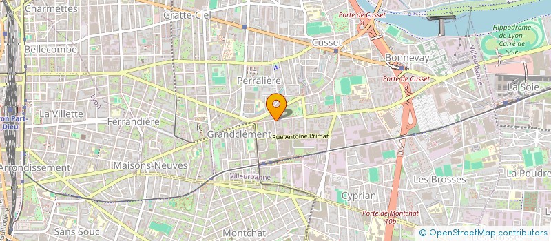 localisation de l'entreprise INDIVISION FARJOT  VILLEURBANNE