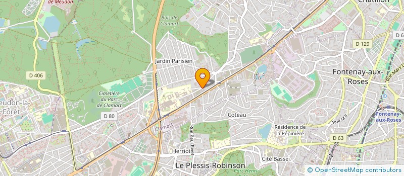localisation de l'entreprise INDIVISION FASSIO SANOSSIAN  CLAMART