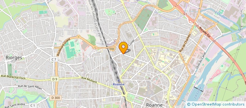 localisation de l'entreprise INDIVISION FASSOLETTE LAURENT ET PIERRICK  ROANNE