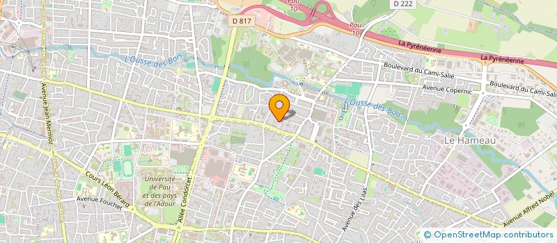 localisation de l'entreprise INDIVISION FATOUX à PAU