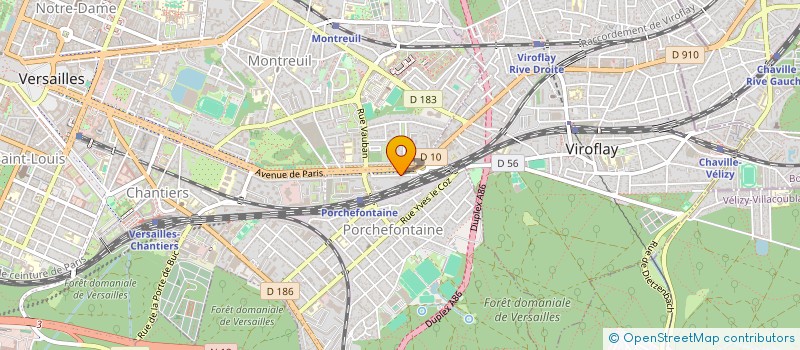 localisation de l'entreprise INDIVISION FATTORI ET FATTORI-DUPART à VERSAILLES