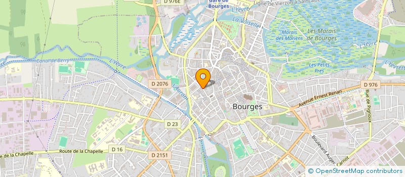 localisation de l'entreprise INDIVISION FAUCHET  BOURGES