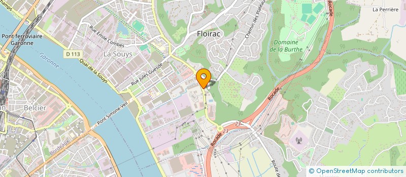 localisation de l'entreprise INDIVISION FAURE  FLOIRAC