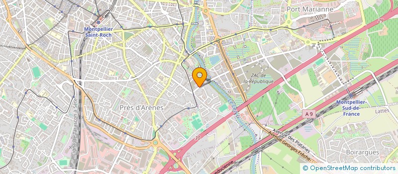 localisation de l'entreprise INDIVISION FAURE à MONTPELLIER