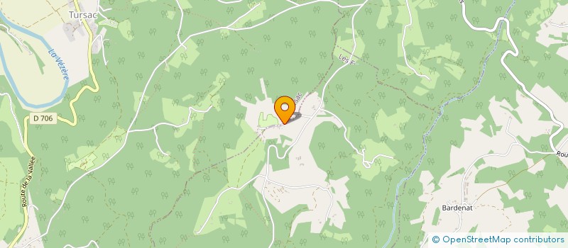 localisation de l'entreprise INDIVISION FAURE  LES EYZIES