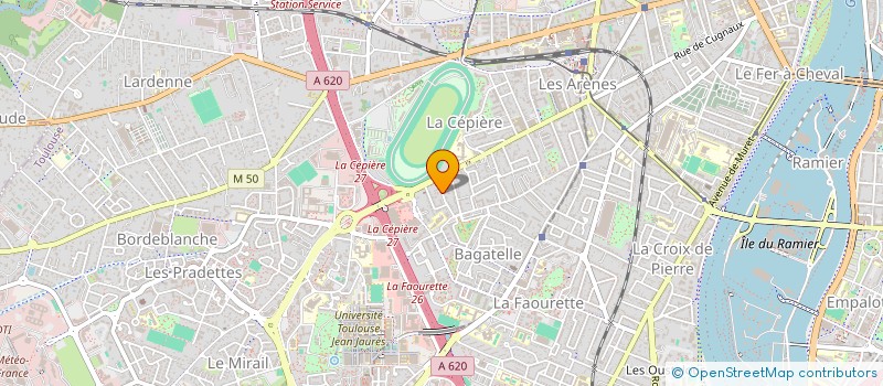 localisation de l'entreprise INDIVISION FAURE BANO LEPOIX à TOULOUSE