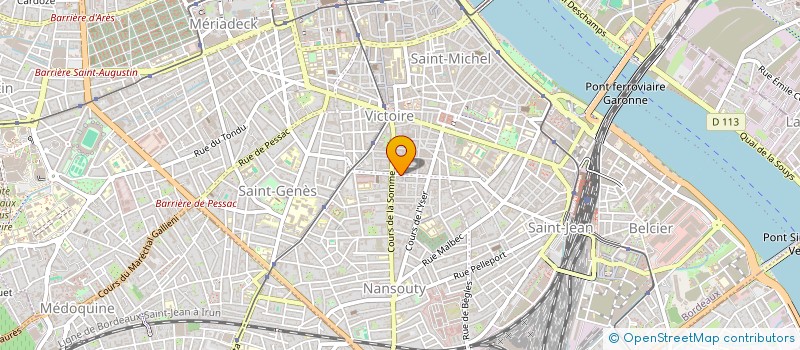 localisation de l'entreprise INDIVISION FAURE & LEFEVRE  BORDEAUX