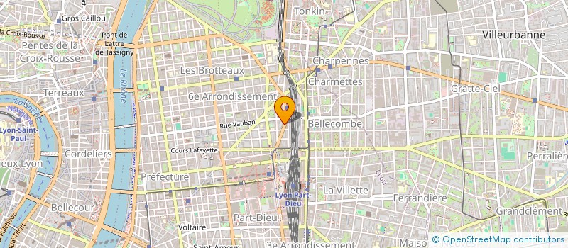 localisation de l'entreprise INDIVISION FAVRE  LYON