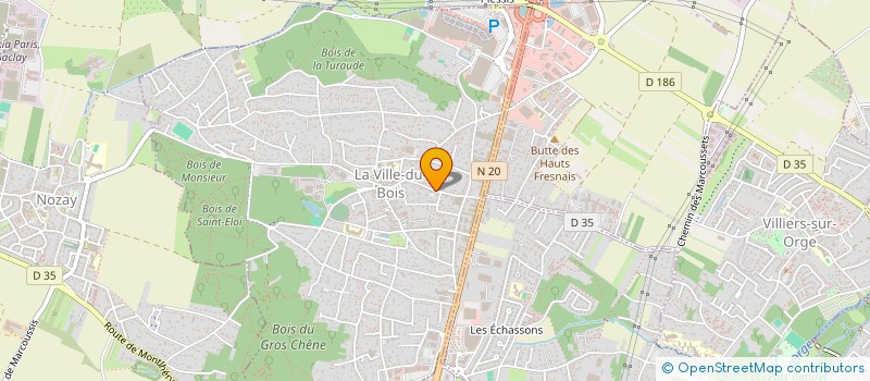 localisation de l'entreprise INDIVISION FAVREAU RASCH  LA VILLE-DU-BOIS