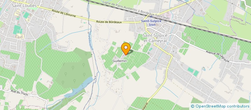 localisation de l'entreprise INDIVISION FAYE ALAIN ET HERVE  SAINT-SULPICE-ET-CAMEYRAC