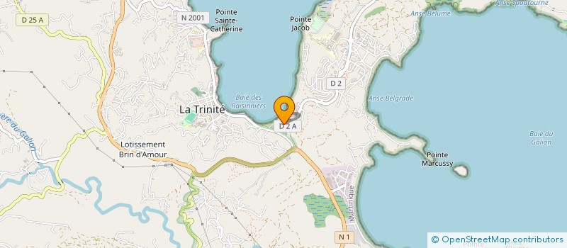 localisation de l'entreprise INDIVISION FAYOLLE ET HELFER à LA TRINITE