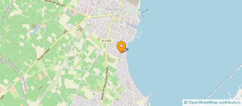 localisation de l'entreprise INDIVISION FAYOLLE VUILLERMOZ à MARSEILLAN