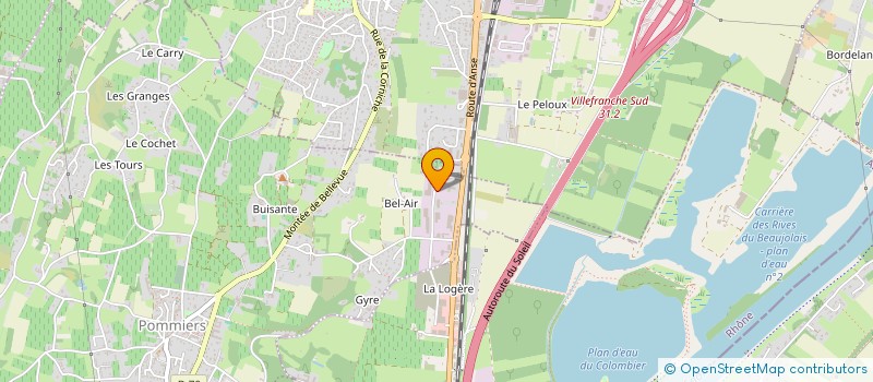 localisation de l'entreprise INDIVISION FEDRY ANTOINE  POMMIERS