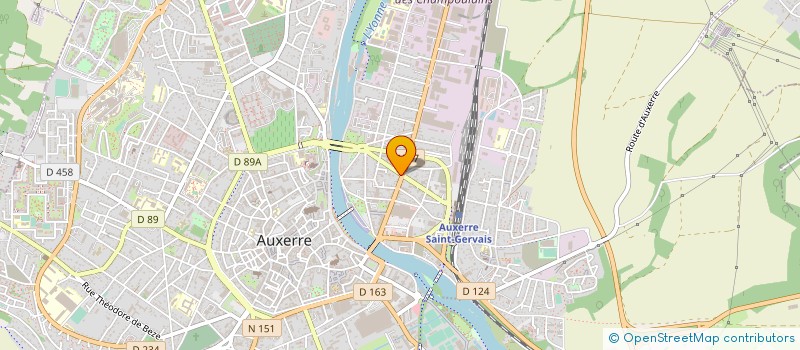 localisation de l'entreprise INDIVISION FELIX-CHELLI à AUXERRE