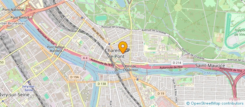 localisation de l'entreprise INDIVISION FELS MAMOU BENJAMIN ET ROXANNE  CHARENTON-LE-PONT