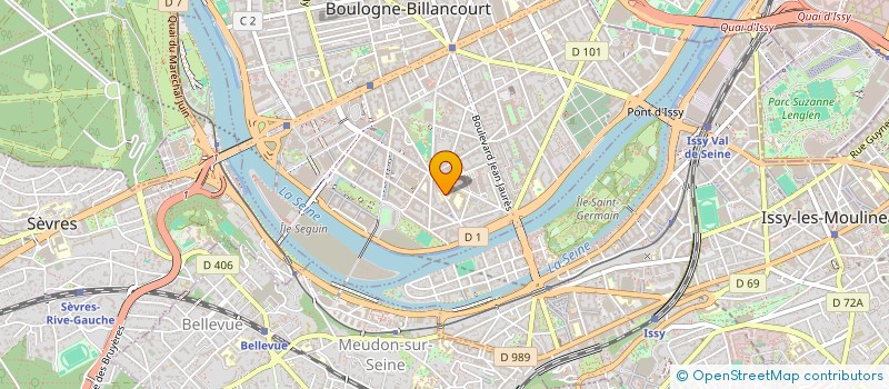 localisation de l'entreprise INDIVISION FENOYER à BOULOGNE-BILLANCOURT