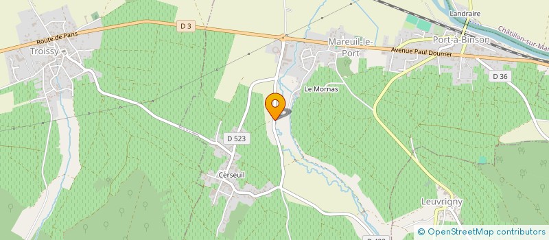 localisation de l'entreprise INDIVISION FERAT APL  FESTIGNY