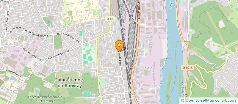 localisation de l'entreprise INDIVISION FERAY MAILLARD  SAINT-ETIENNE-DU-ROUVRAY