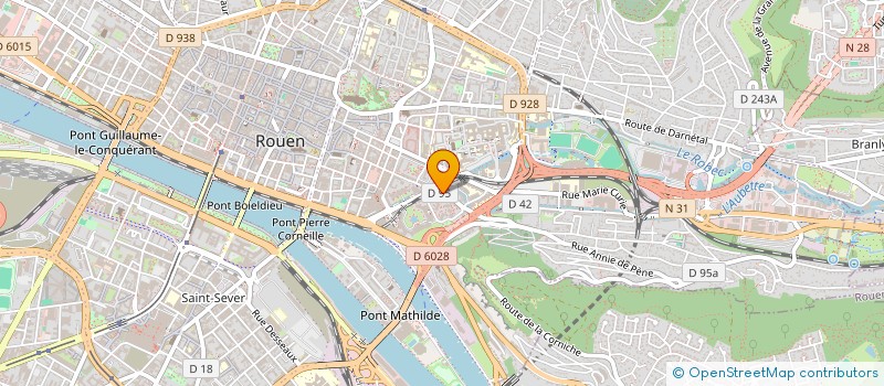 localisation de l'entreprise INDIVISION FERET/LAURANT 2  ROUEN