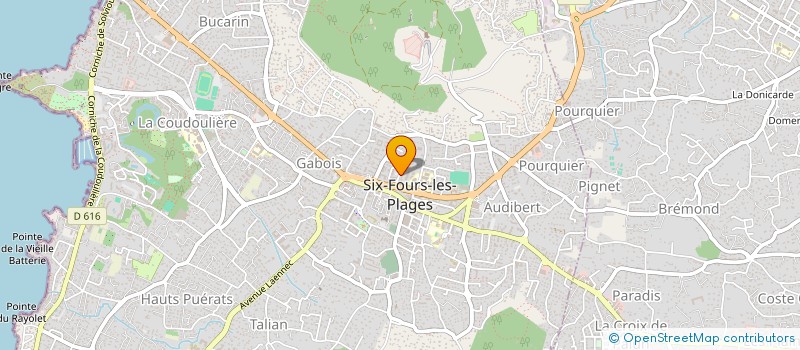 localisation de l'entreprise INDIVISION FERLAY à SIX-FOURS-LES-PLAGES