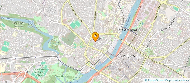 localisation de l'entreprise INDIVISION + FERMON - BLOUIN à ANGERS