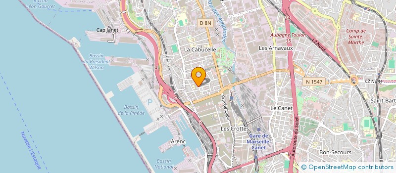 localisation de l'entreprise INDIVISION FERNANDES FABRE à MARSEILLE