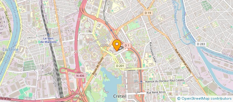 localisation de l'entreprise INDIVISION FERNANDES LOBATO GOUROVITCH  CRETEIL