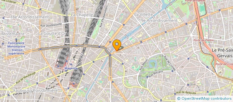 localisation de l'entreprise INDIVISION FERNANDEZ ET MARGUILLARD  PARIS