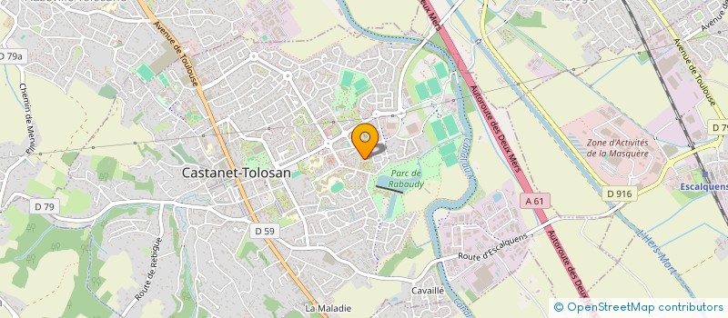 localisation de l'entreprise INDIVISION FERRAGE-DAIRON à CASTANET-TOLOSAN