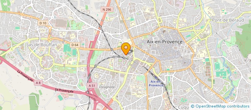 localisation de l'entreprise INDIVISION FERRAN BERTHE ET MARIE HELENE à AIX-EN-PROVENCE