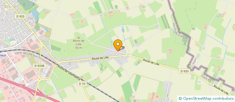 localisation de l'entreprise INDIVISION FERRARA ET DELATER à BAILLEUL