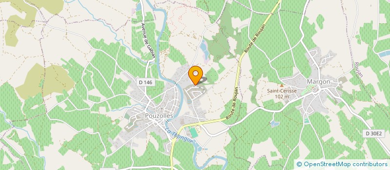 localisation de l'entreprise INDIVISION FERRARA VILLEBRUN  POUZOLLES