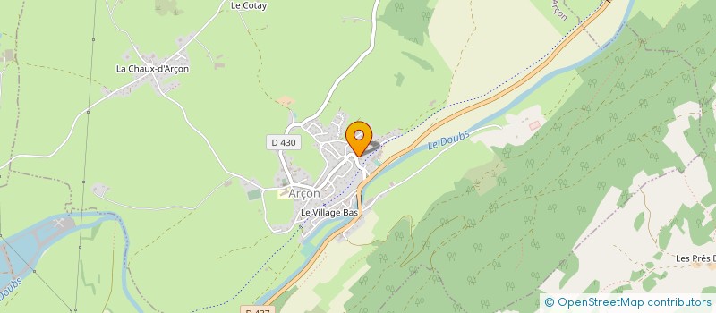 localisation de l'entreprise INDIVISION FERRARI MARCELLE  ARCON