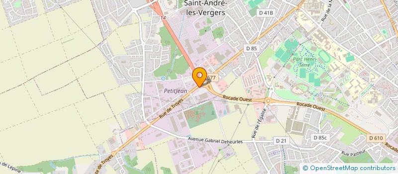 localisation de l'entreprise INDIVISION FERREIRA  SAINT-ANDRE-LES-VERGERS