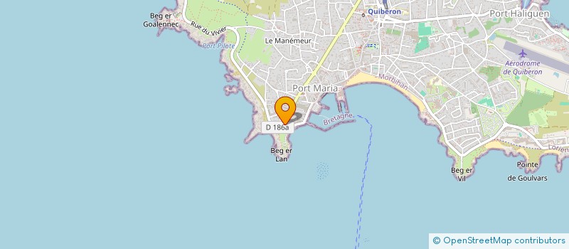 localisation de l'entreprise INDIVISION FERREIRA GAILLARD à QUIBERON