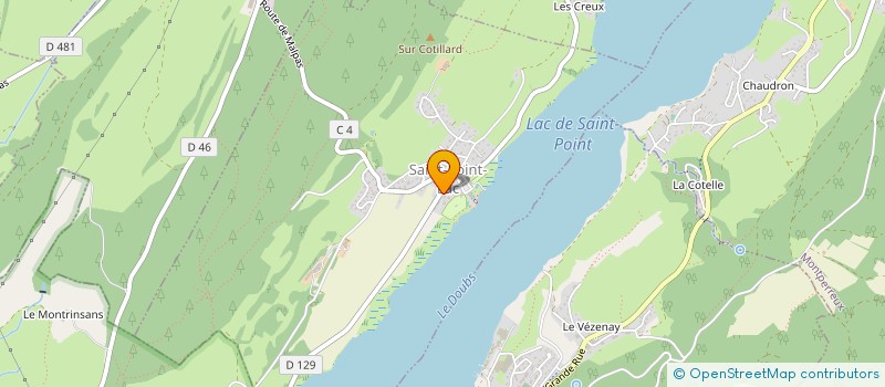 localisation de l'entreprise INDIVISION FERREUX - RICHTER  SAINT-POINT-LAC