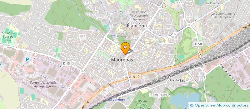 localisation de l'entreprise INDIVISION FESSY ET JORELLE  MAUREPAS