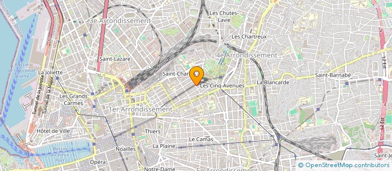 localisation de l'entreprise INDIVISION FEUILLET SIMON  MARSEILLE