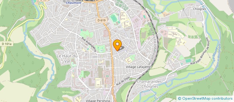 localisation de l'entreprise INDIVISION FEUTRY à CHAUMONT
