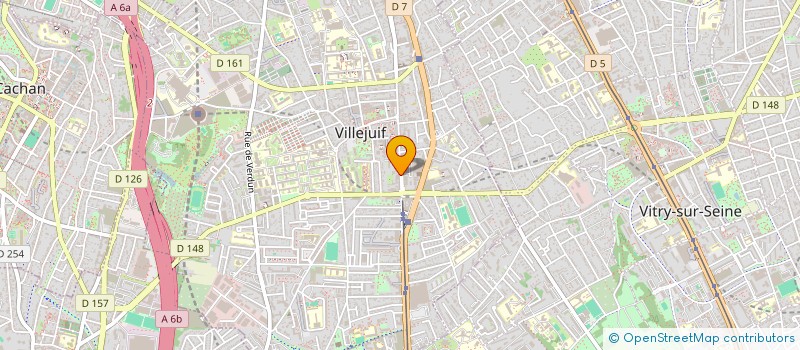 localisation de l'entreprise INDIVISION FIARD - VERMET  VILLEJUIF